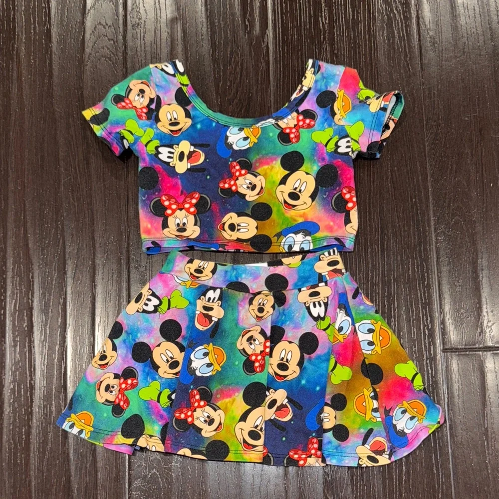 Mickey Mouse Colorful Two-Piece Set - Picture 1 of 3